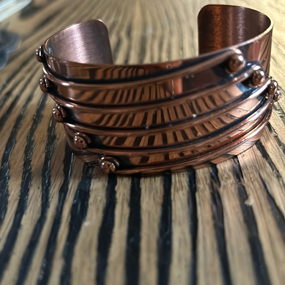 Renoir Cuff Copper Bracelet